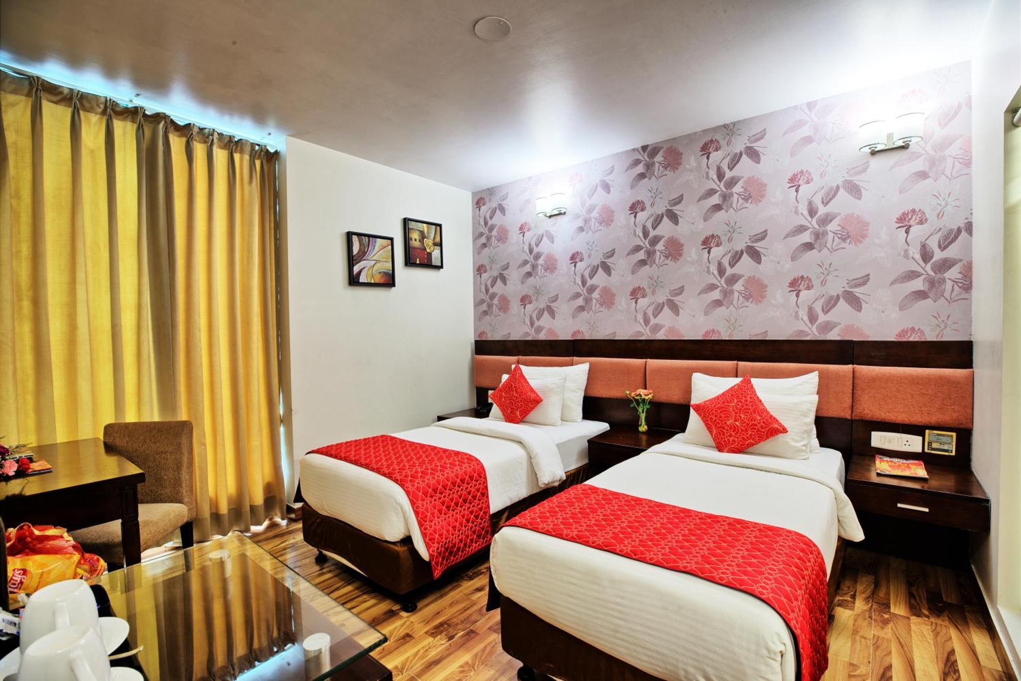 Rosemallow Hotel Új-Delhi Kültér fotó