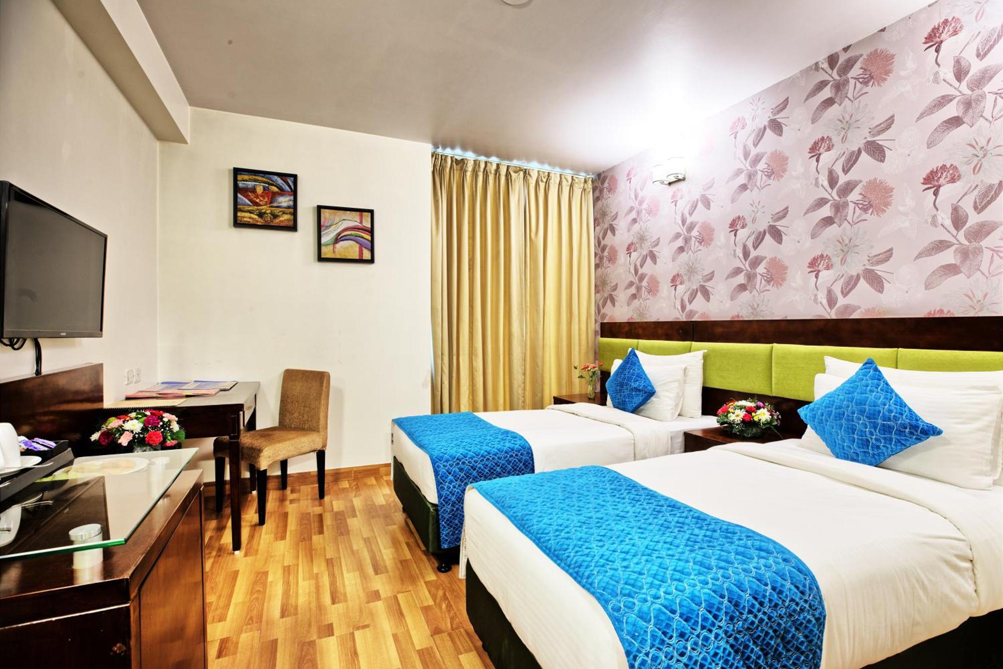 Rosemallow Hotel Új-Delhi Kültér fotó