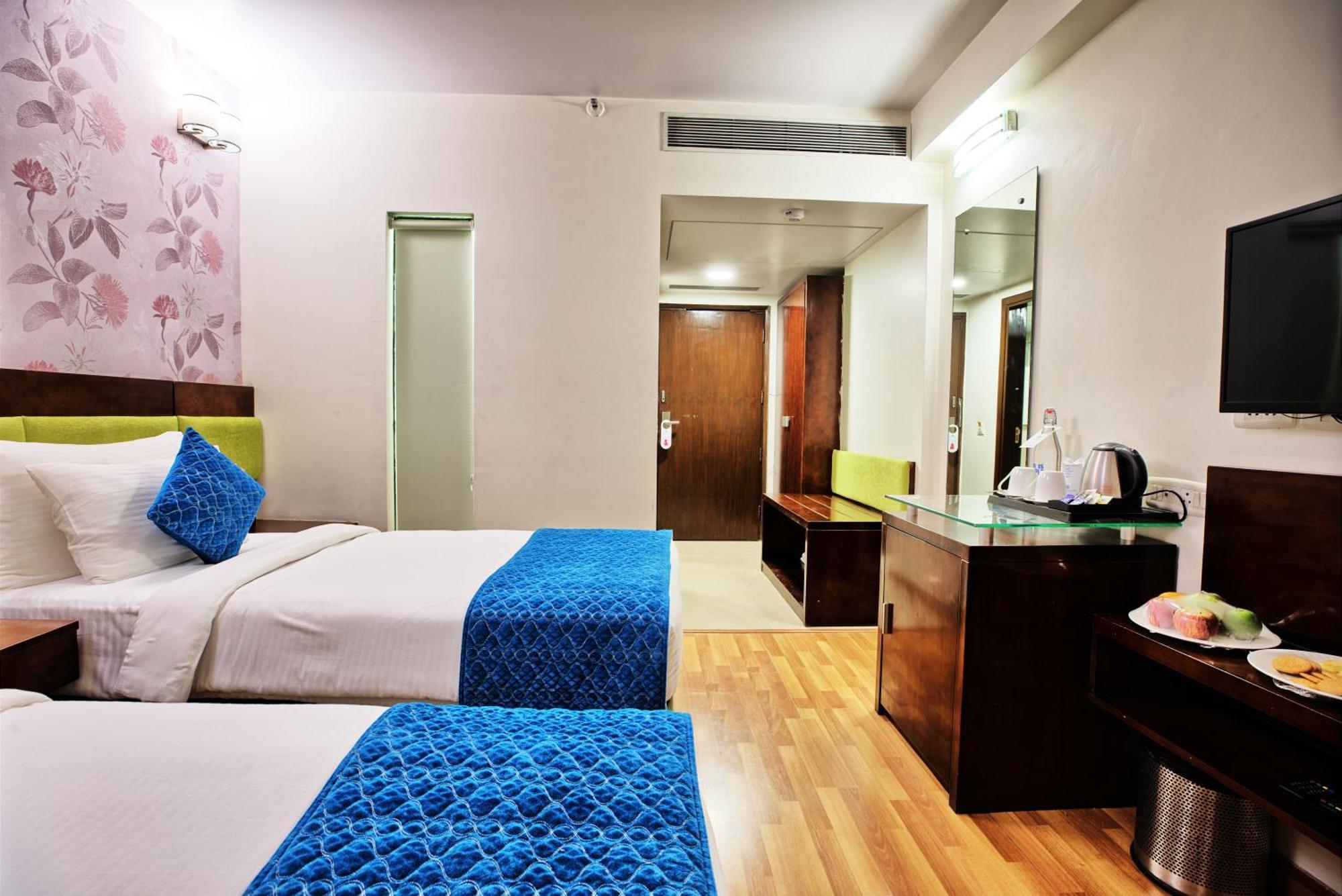 Rosemallow Hotel Új-Delhi Kültér fotó