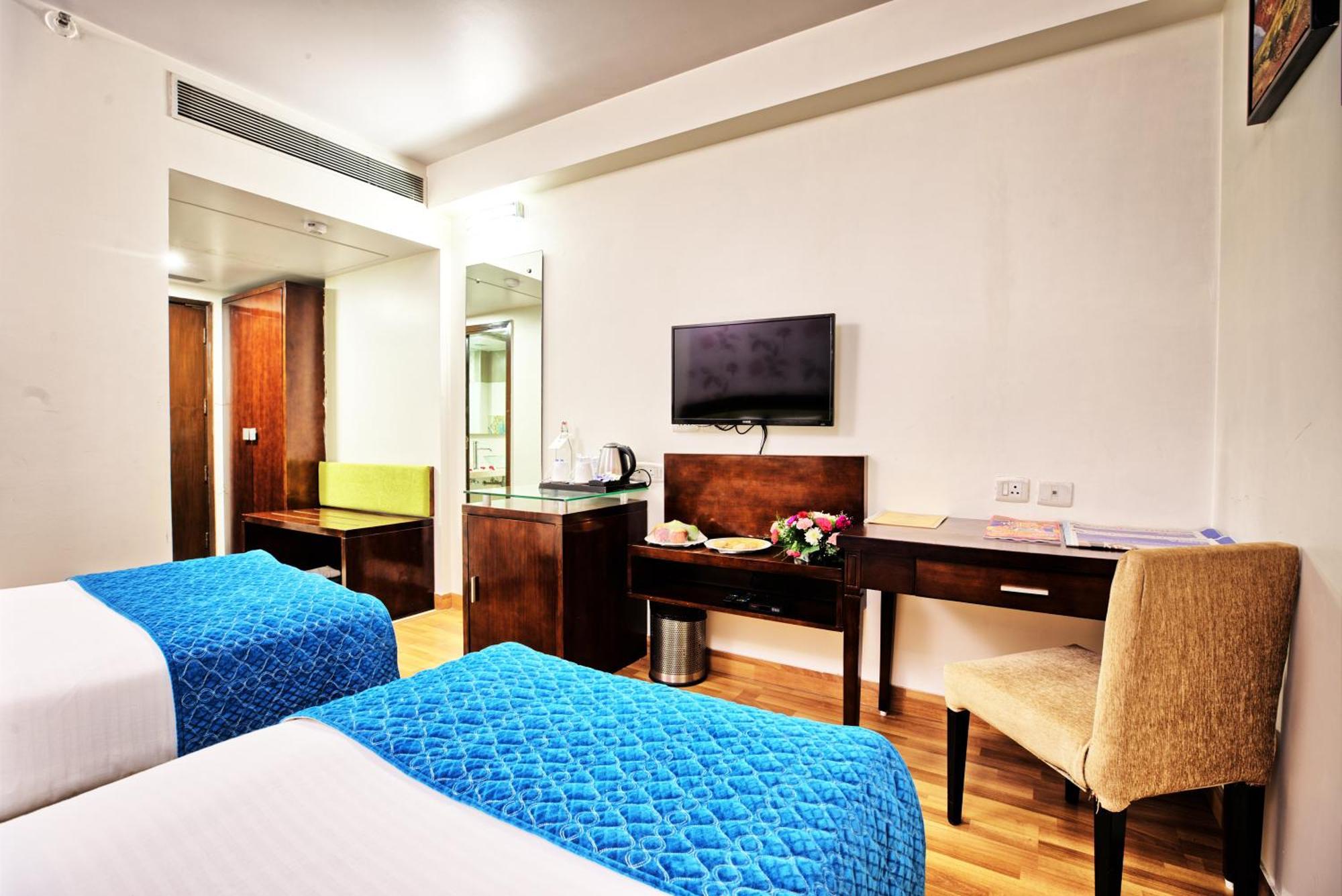 Rosemallow Hotel Új-Delhi Kültér fotó